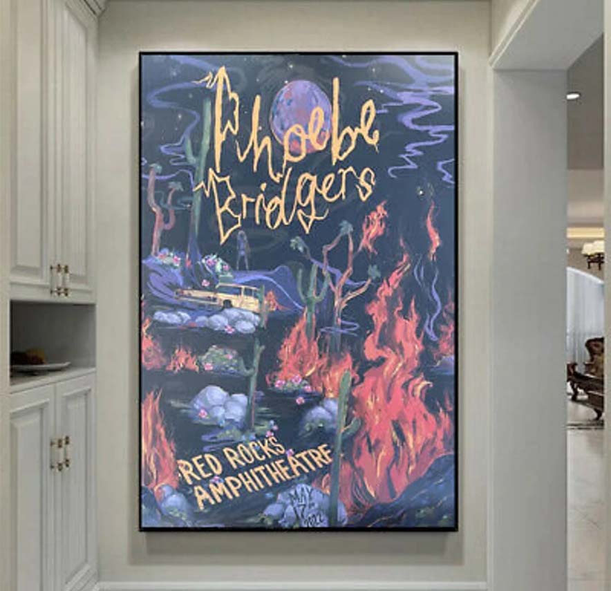 Phoebe Bridgers Reunion Tour 2022 Poster