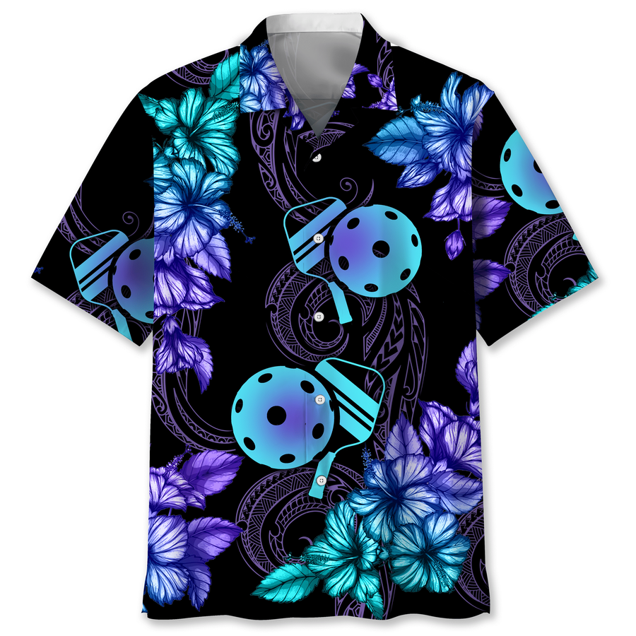 Pickleball Tropical Shirt Hawaiian Shirt.png