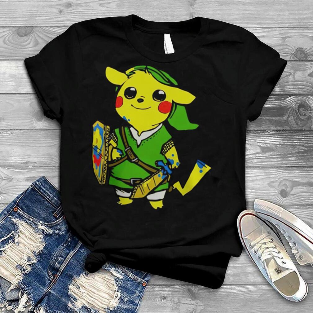 Pikachu Link The Legend of Zelda tshirt