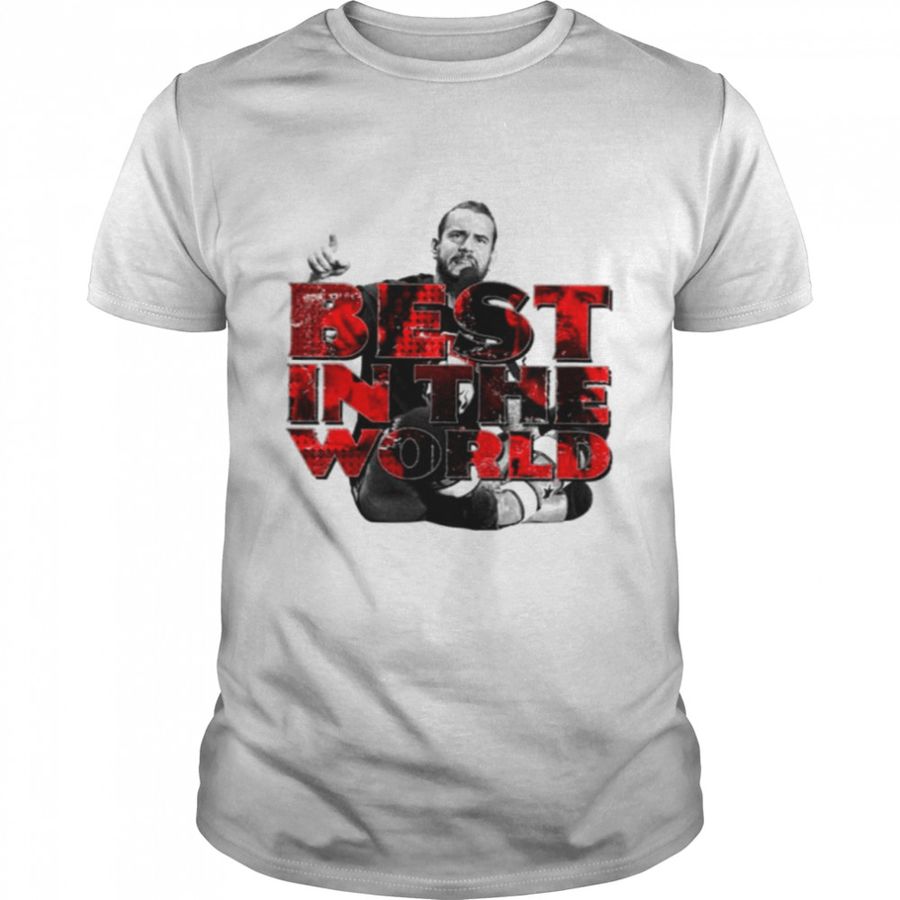 Pipebomb The Cool Portrait Best In The World Wwe Wrestling Unisex T-Shirt