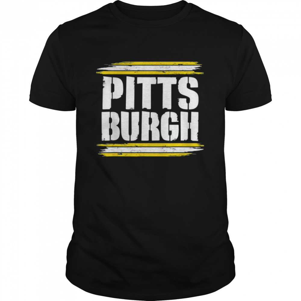 Pittsburgh Black and Yellow Pennsylvania T-Shirt