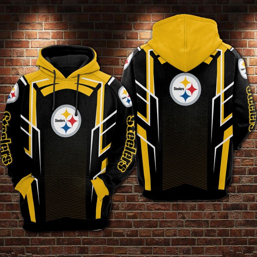 Pittsburgh Steelers 3D Hoodie Sweatshirt