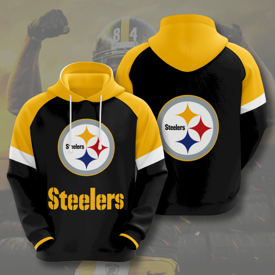 Pittsburgh Steelers NF 3D Hoodie Sweatshirt