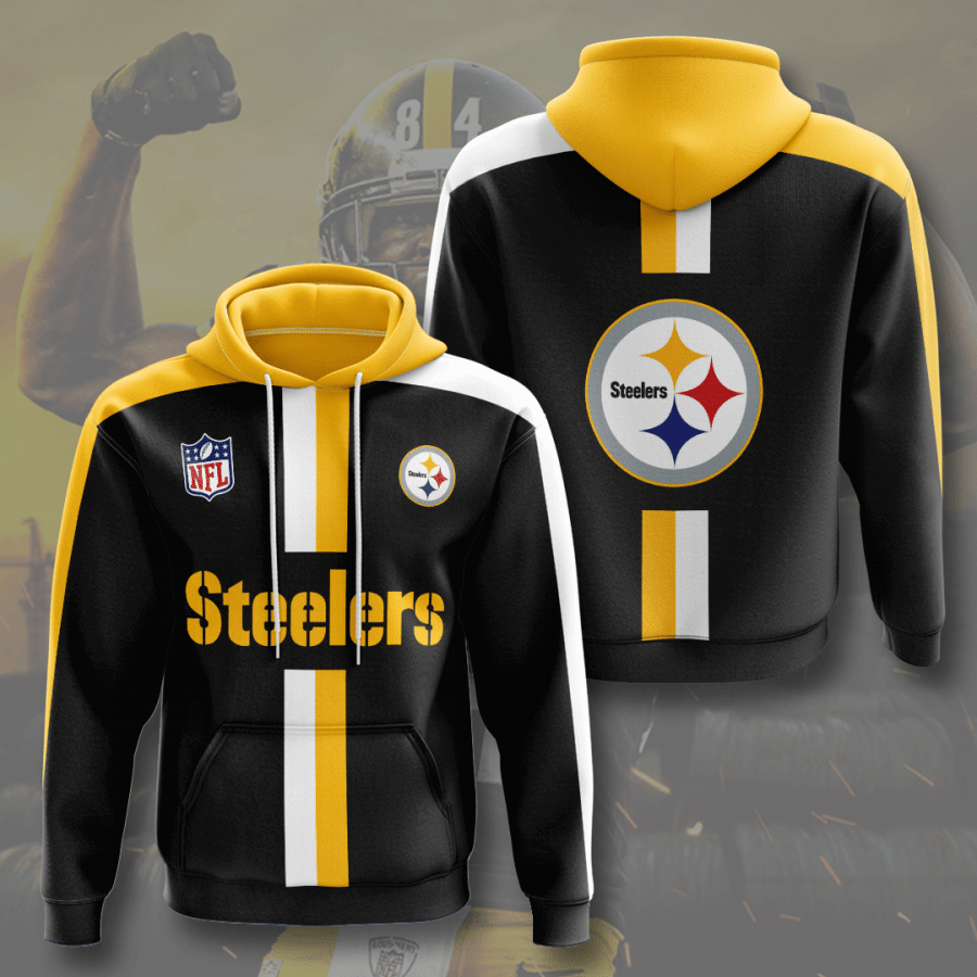 Pittsburgh Steelers NFL Pittsburgh Steelers NFL 3D Hoodie Sweatshirt.png