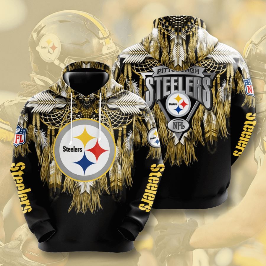 Pittsburgh Steelers No1670 Custom Hoodie 3D