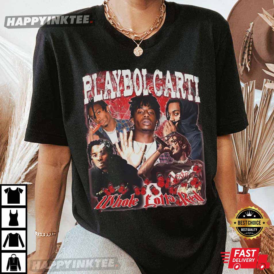 Playboi Carti Vintage 90s Style T-Shirt