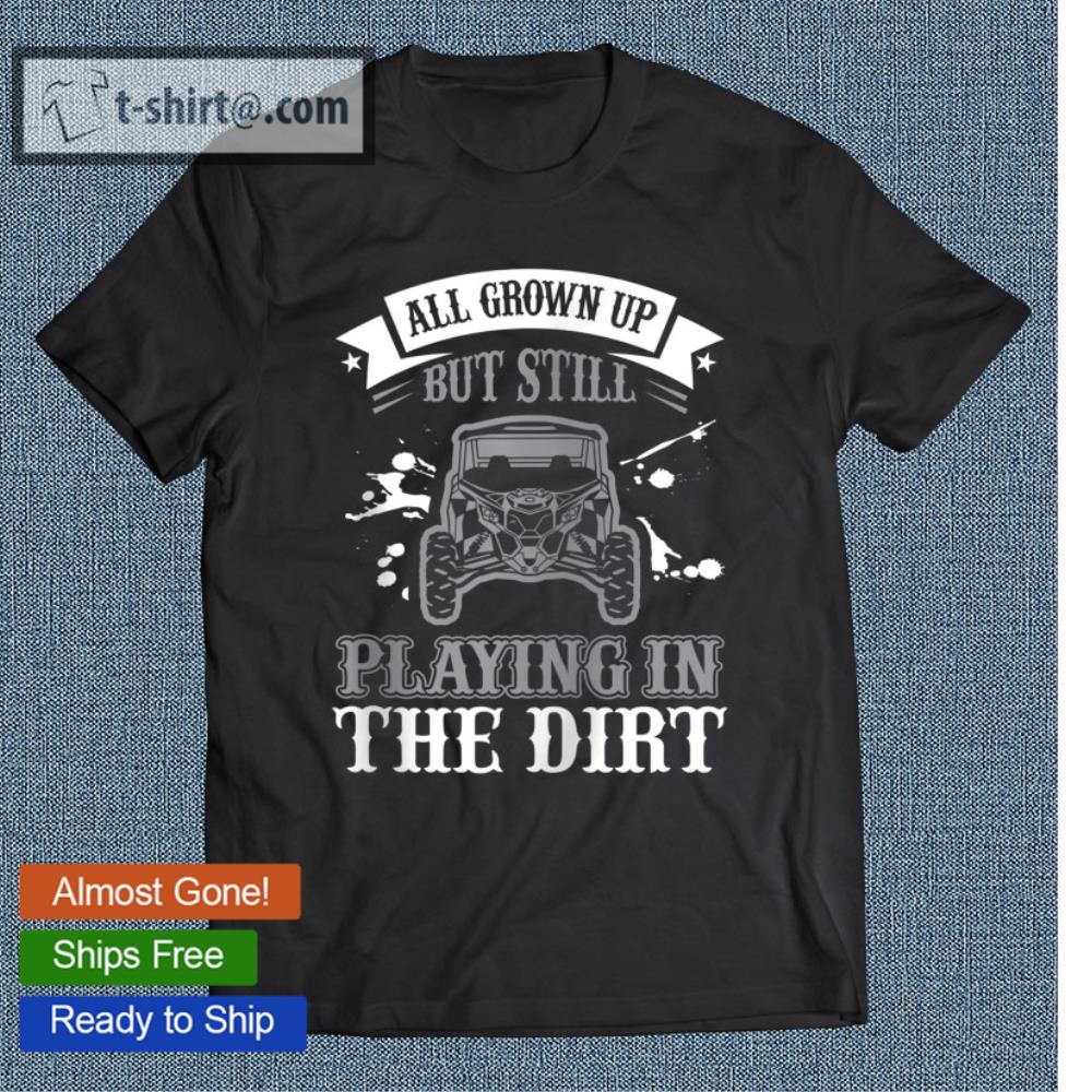 Playing In The Dirt Racing T-shirt