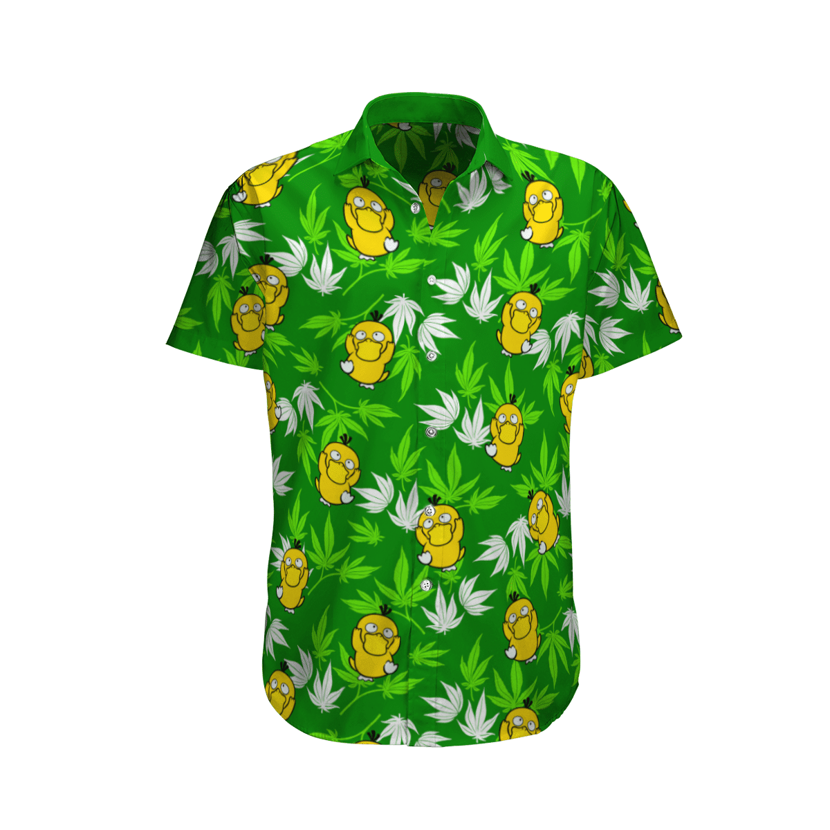 Pokemon Psyduck Tropical Beach Hawaiian Shirt And Shorts