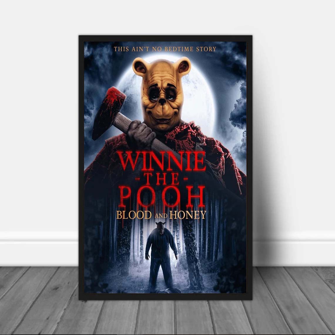 Pooh Blood And Honey Horror Movie Poster
