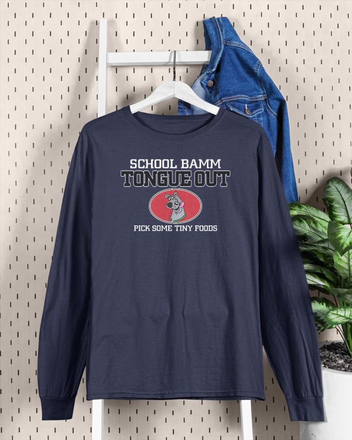 Poorly Translated Shirts School Bamm Tongue Out Pick Some Tiny Foods Sweatshirt
