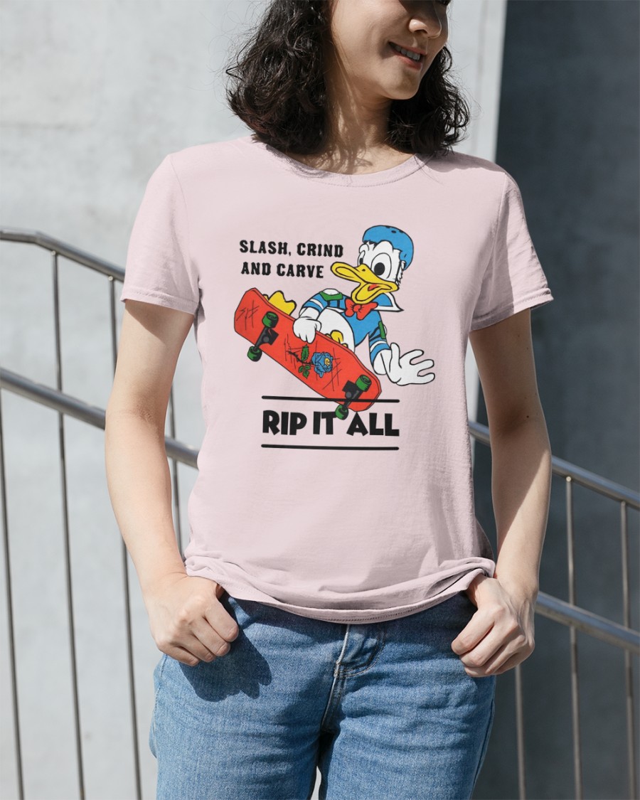 Poorly Translated Shirts Splash Crind And Carve Rip It All T Shirt