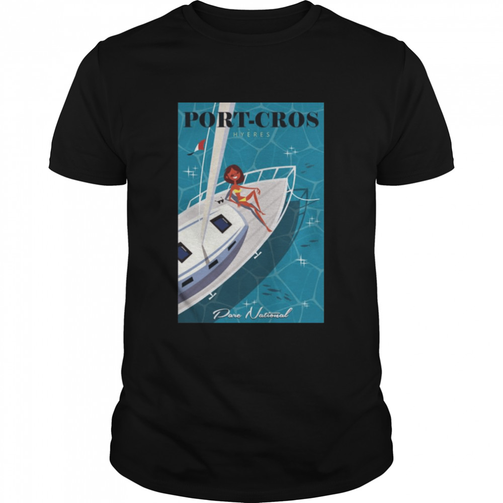 Port Cros Hyeres France shirt