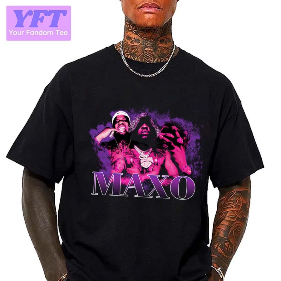 Portrait Rap Hip Hop Maxo Illustration Unisex T-Shirt