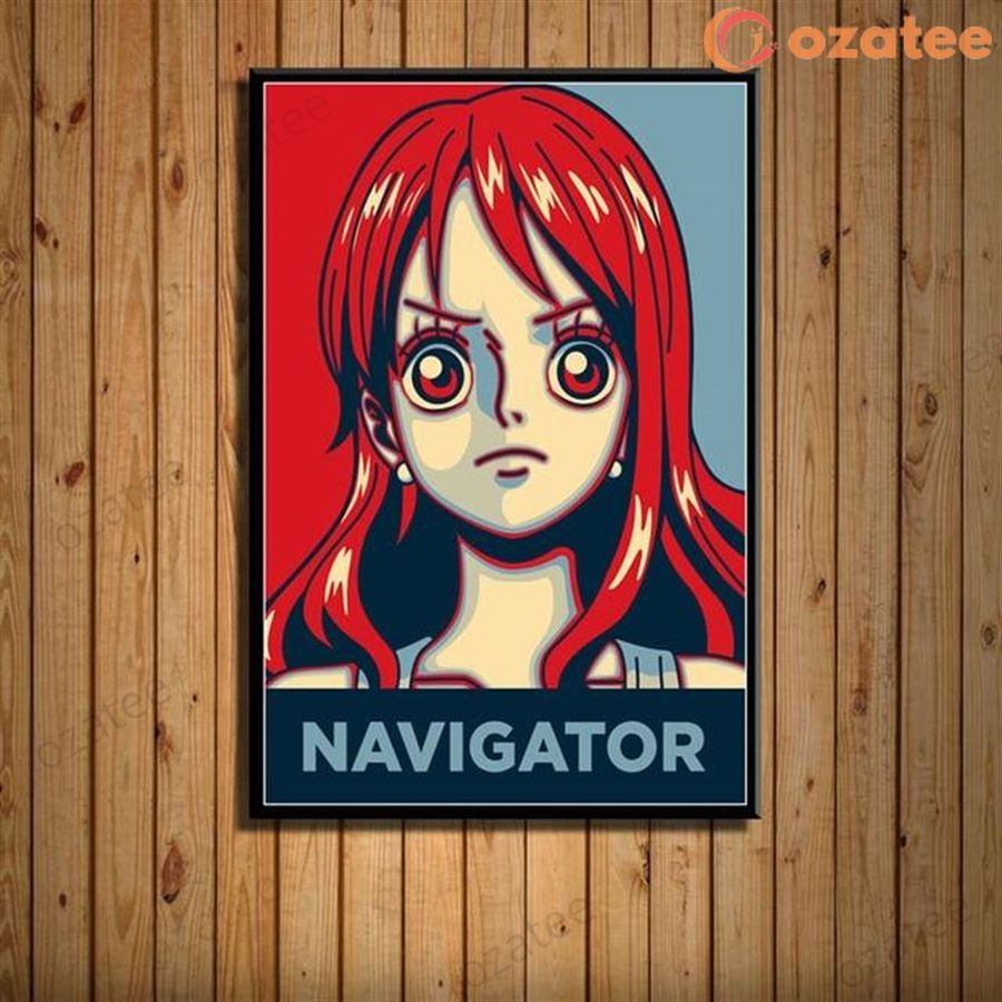 Poster One Piece Navigator Nami