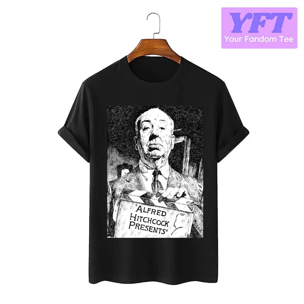 Presents Alfred Hitchcock Unisex T-Shirt
