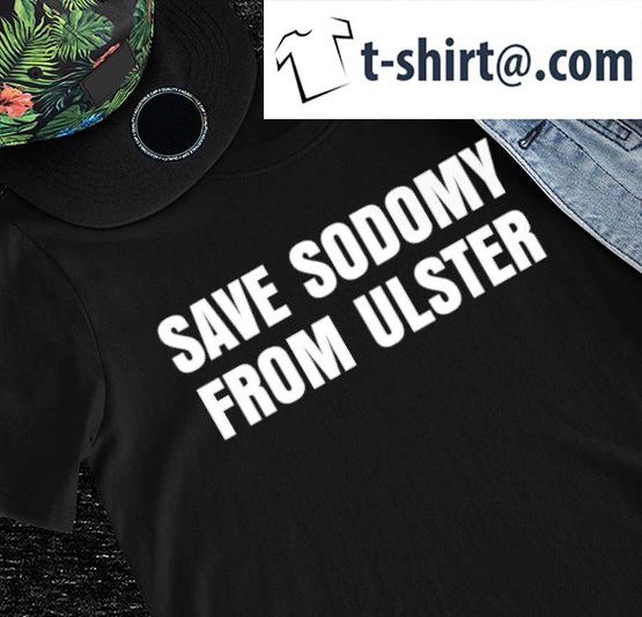 Pride London save Sodomy from Ulster 2022 shirt
