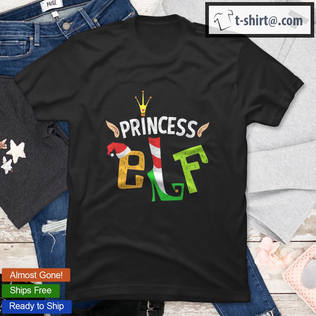 Princess Elf Elf Squad Family Christmas Matching Shirt