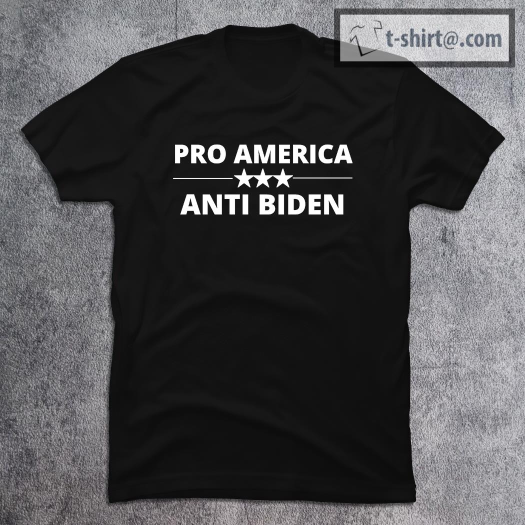 Pro America Anti Biden Impeach Biden Harris 2021 T-Shirt