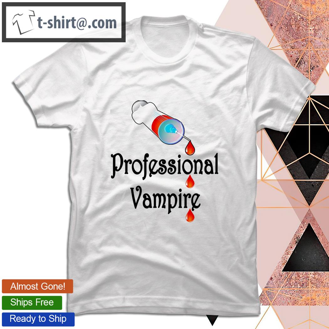 Professional Vampire Phlebotomist Lab Technician T-shirt