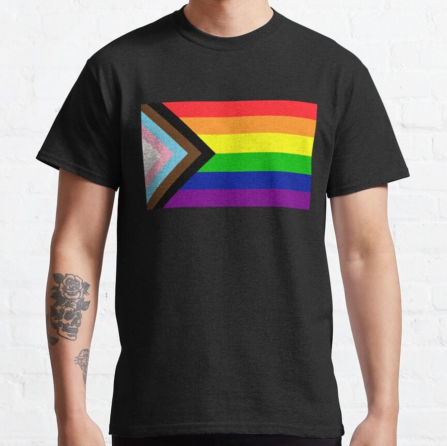Progress Pride Flag Classic T-Shirt