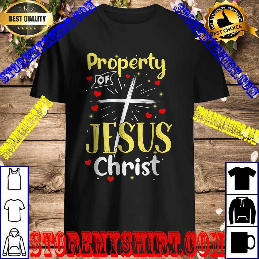 Property Of Jesus Cross T-Shirt