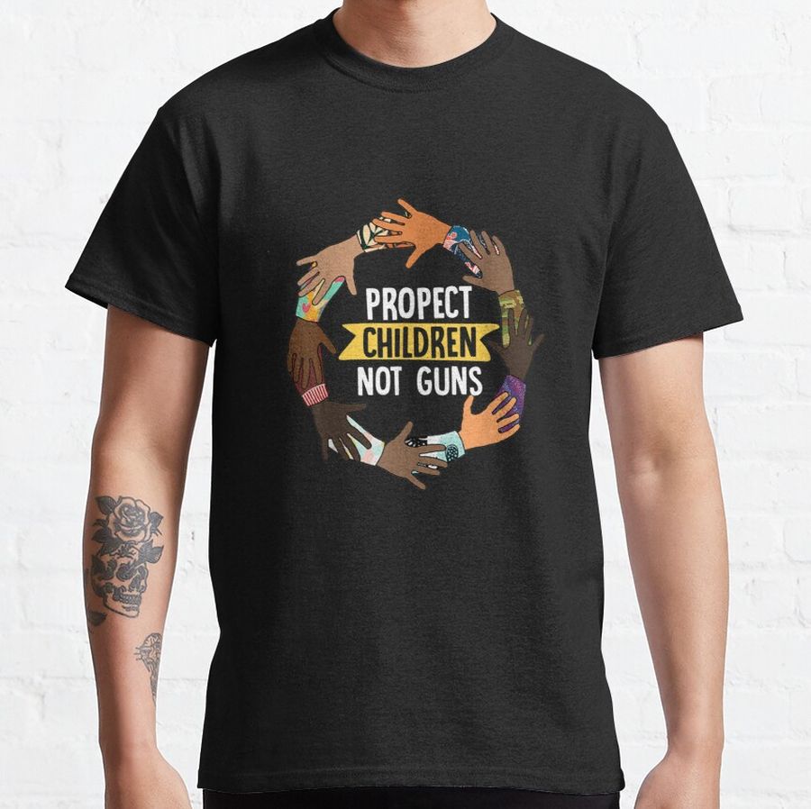 Protect Children Not Guns Classic T-Shirt
