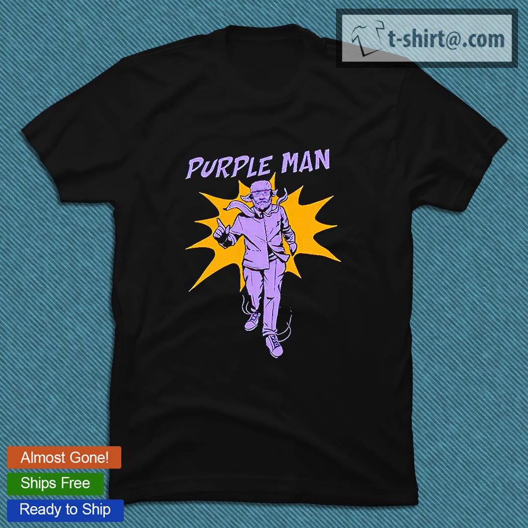 Purple Man T-shirt