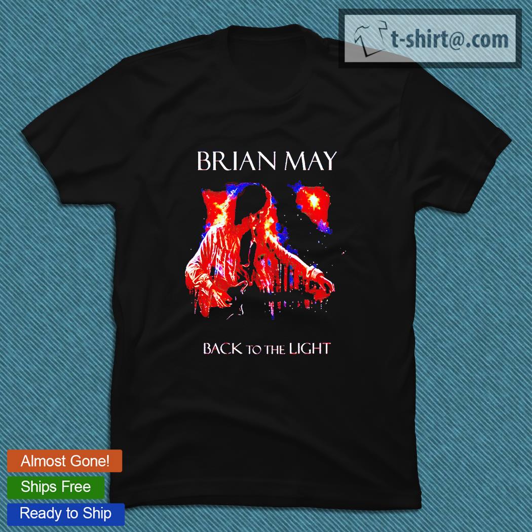 Queen Brian May back to the light T-shirt