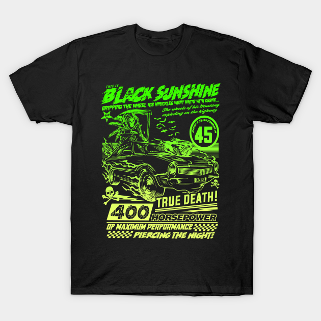 "BLACK SUNSHINE" GREEN LIME T-shirt, Hoodie, SweatShirt, Long Sleeve
