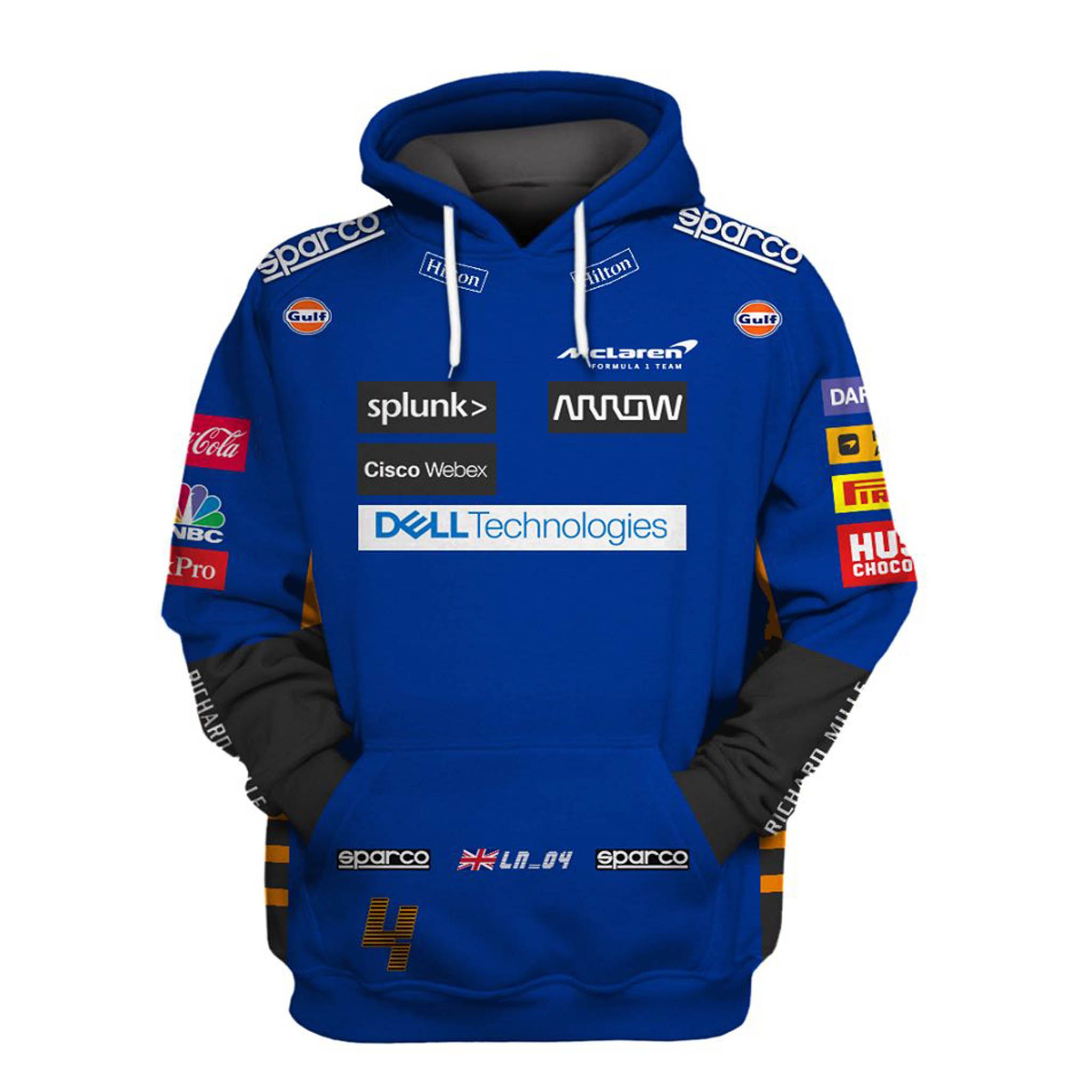 Racing Gift For Racer Dell Technologies Hoodie
