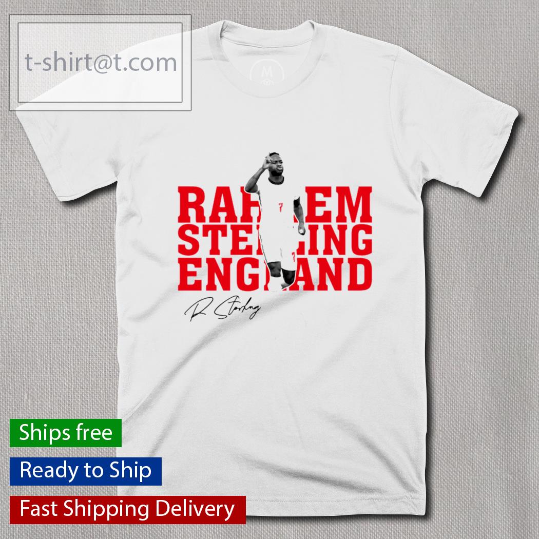 Raheem Sterling England signature shirt