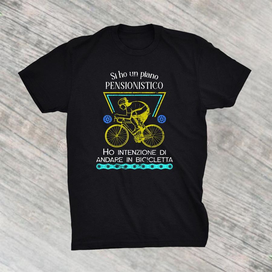 Retired Cyclist Gift Cycling Sports Bicycle Shirt