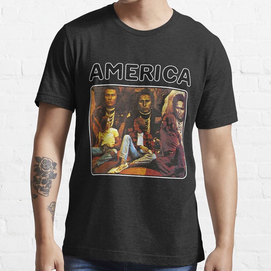 Retro america band rock gift for fans Essential T-Shirt