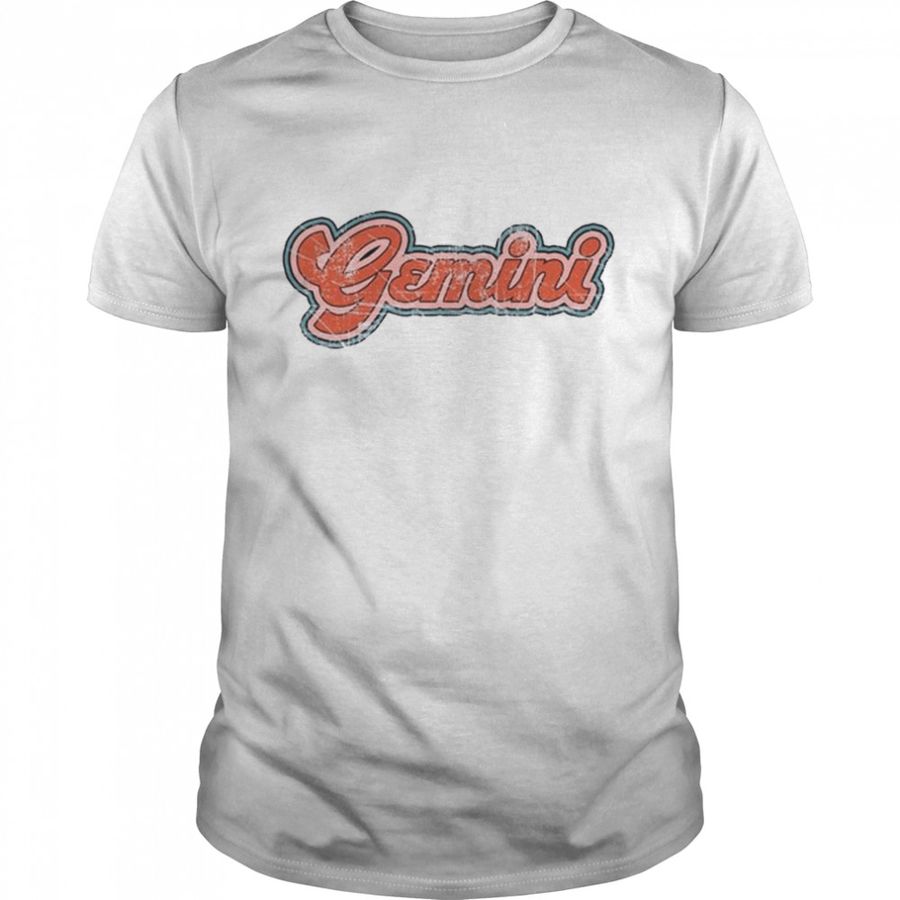 Retro Gemini shirt