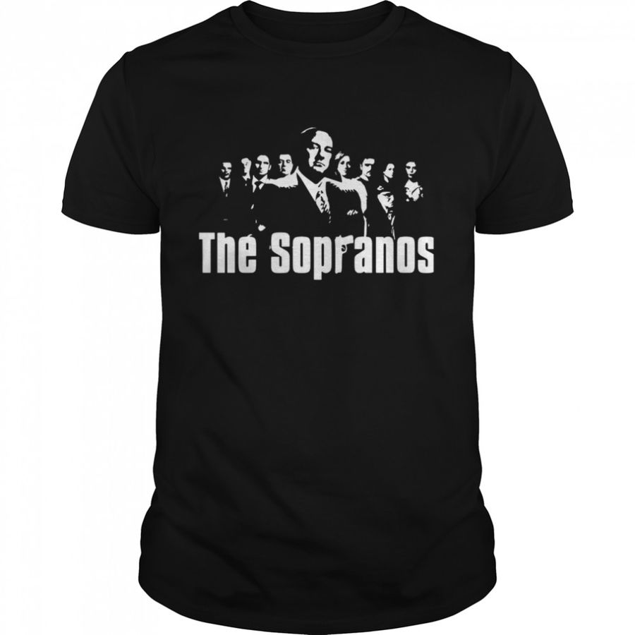Retro Vintage The Sopranos Characters shirt