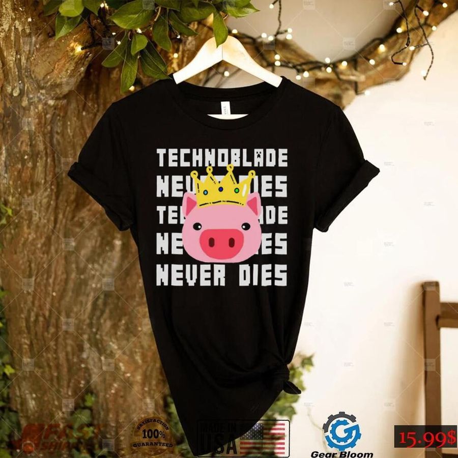RIP Technoblade Never Dies Memorial Shirt