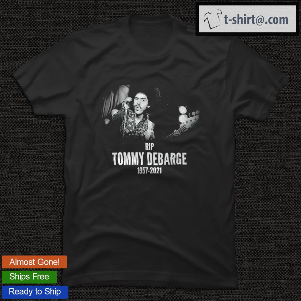 Rip Tommy Debarge 1957-2021 shirt