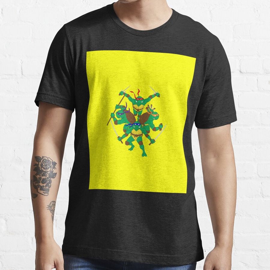 Rise Of The Teenage Mutant Ninja Turtles Friendship Essential T-Shirt