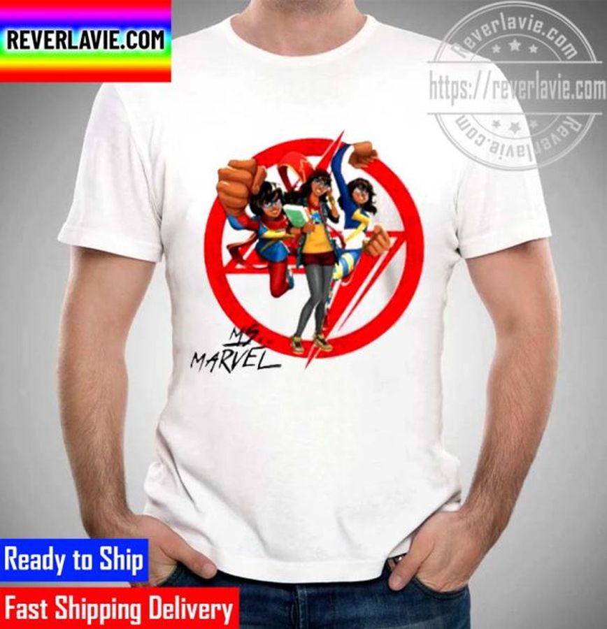 Rising Secret Warriors Symbol Collage Ms Marvel Unisex T-Shirt