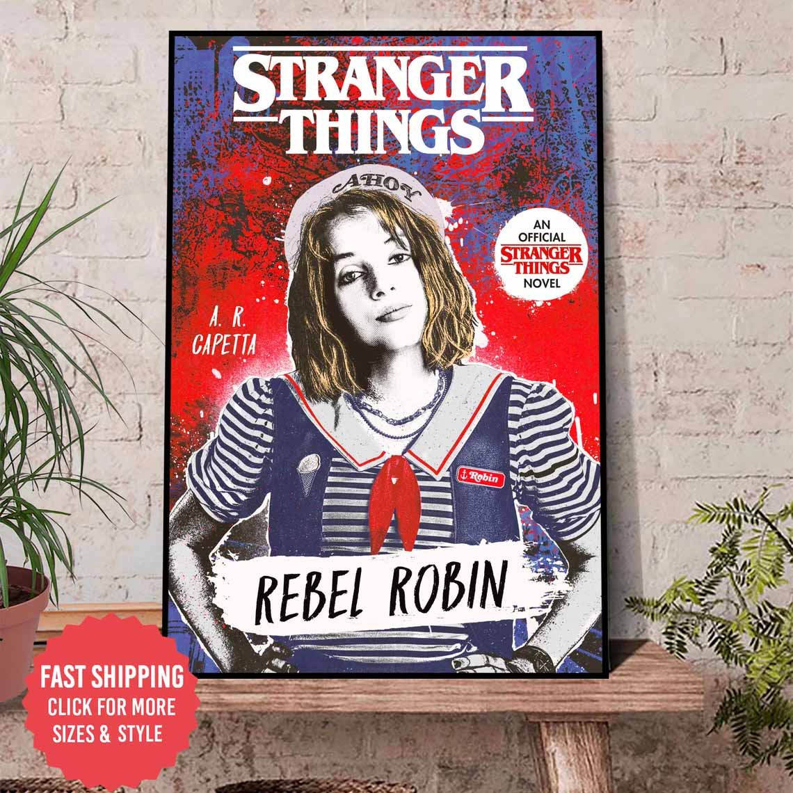 Robin Buckley Stranger Things 4 Gift For Fan Poster