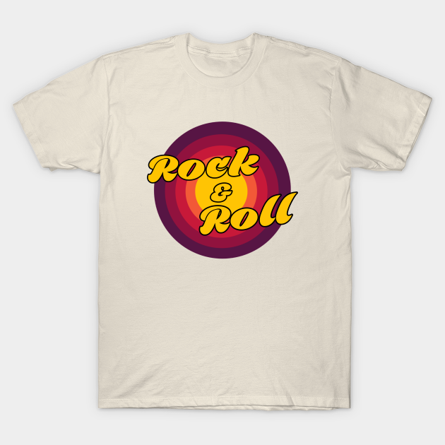 Rock and roll in retro T-shirt, Hoodie, SweatShirt, Long Sleeve