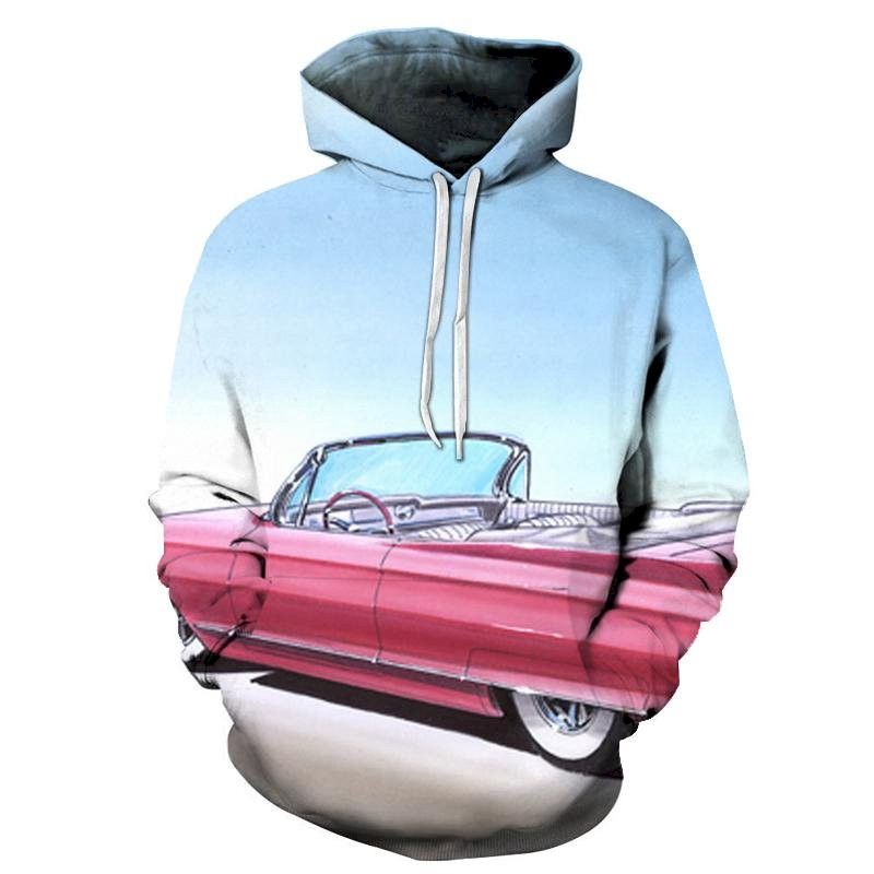Roof Down 3D Sweatshirt Hoodie Pullover Custom