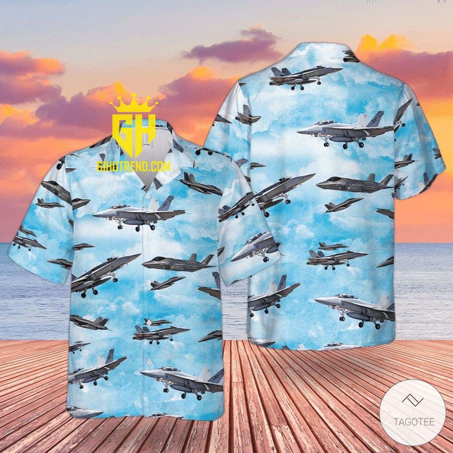 Royal Australian Air Force Air Combat Hawaiian Shirt For Summer Beach