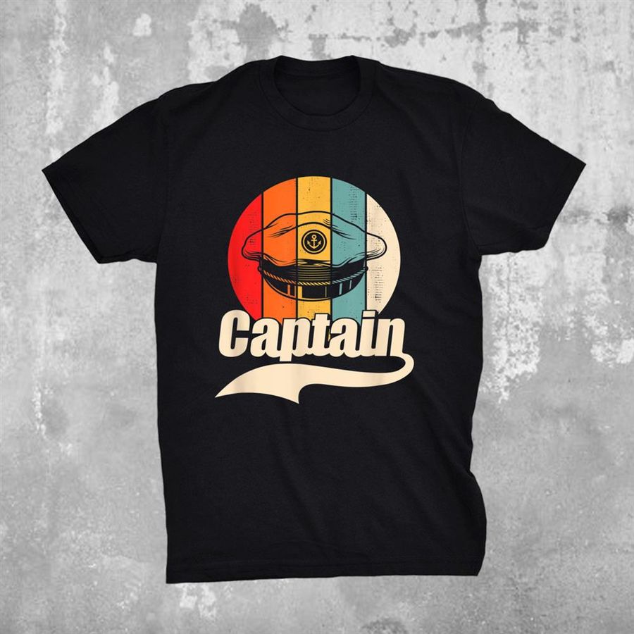 Sailing Captain Cap Boat Owner Captain Shirt