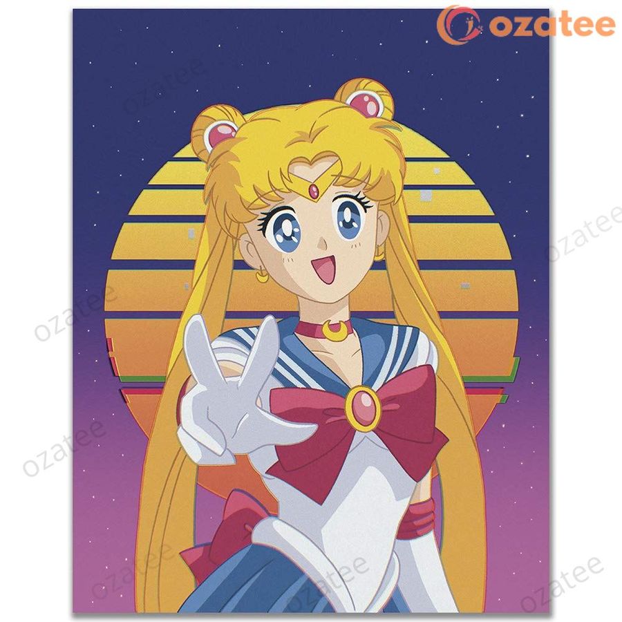 Sailor Moon DecorAnime Poster Aesthetic Room Decor Bedroom Decor Wall Hanging