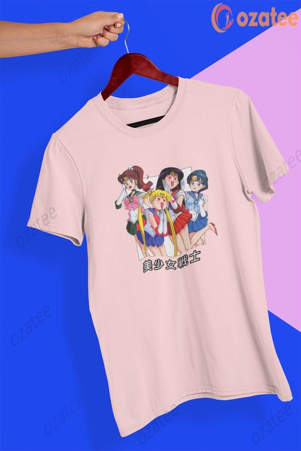 Sailor Moon Shirt Harajuku Clothing Kawaii Shirt