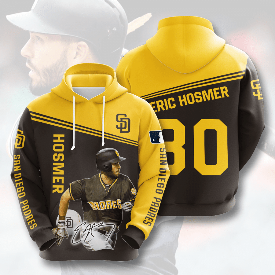SAN DIEGO PADRES Eric Hosmer 3D Hoodie For Men For Women All Over Printed Hoodie.png
