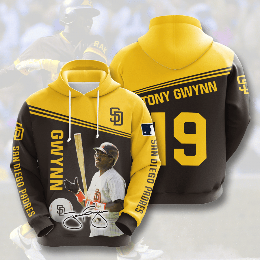 SAN DIEGO PADRES Tony Gwynn 3D Hoodie For Men For Women All Over Printed Hoodie