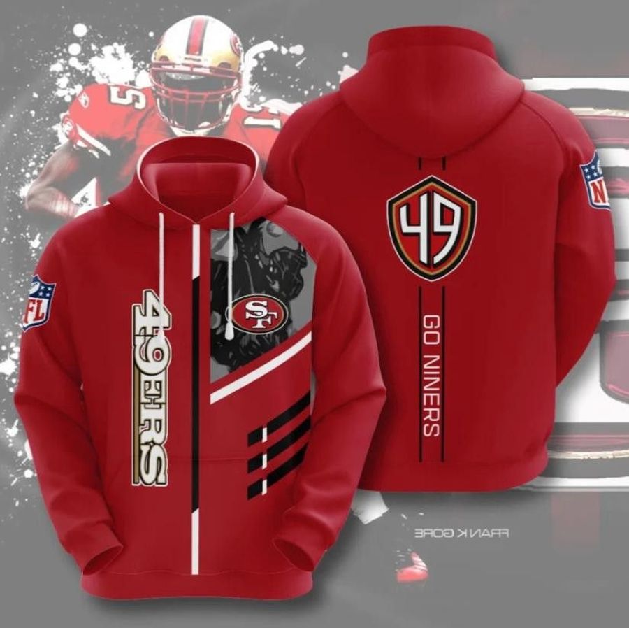 SAN FRANCISCO 49ERS CHAMPION All Over Printed Hoodie
