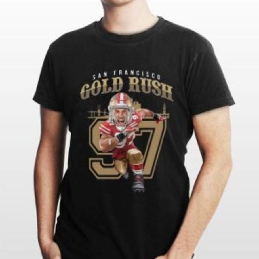 San Francisco 49ers Gold Rush 97 Nick Bosa T-shirt